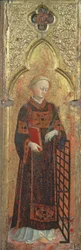 San Lorenzo, originariamente un pannello di un polittico per la Chiesa di San Francesco a Borge Sansepolcro, c.1392-1450